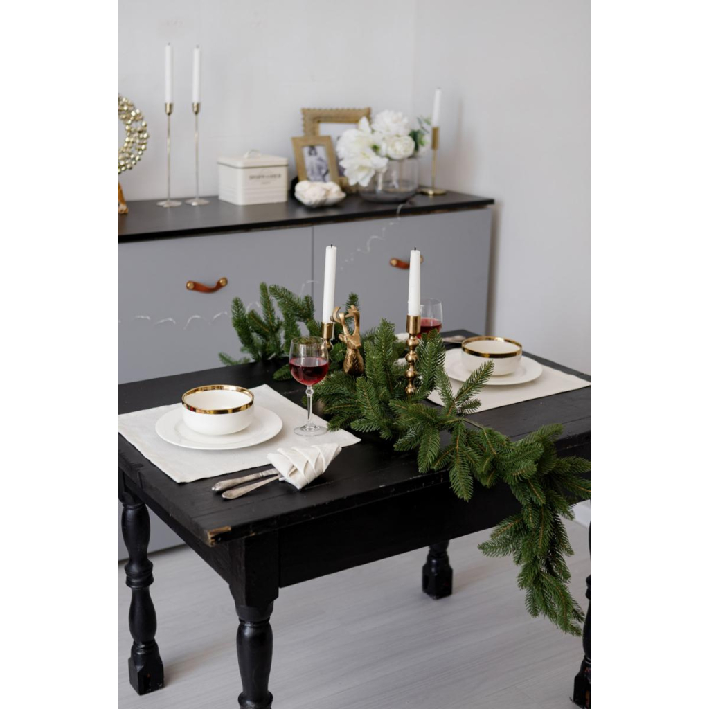 Серветка на стіл Прованс Перлина White 40х40 см (037588) - зображення 3