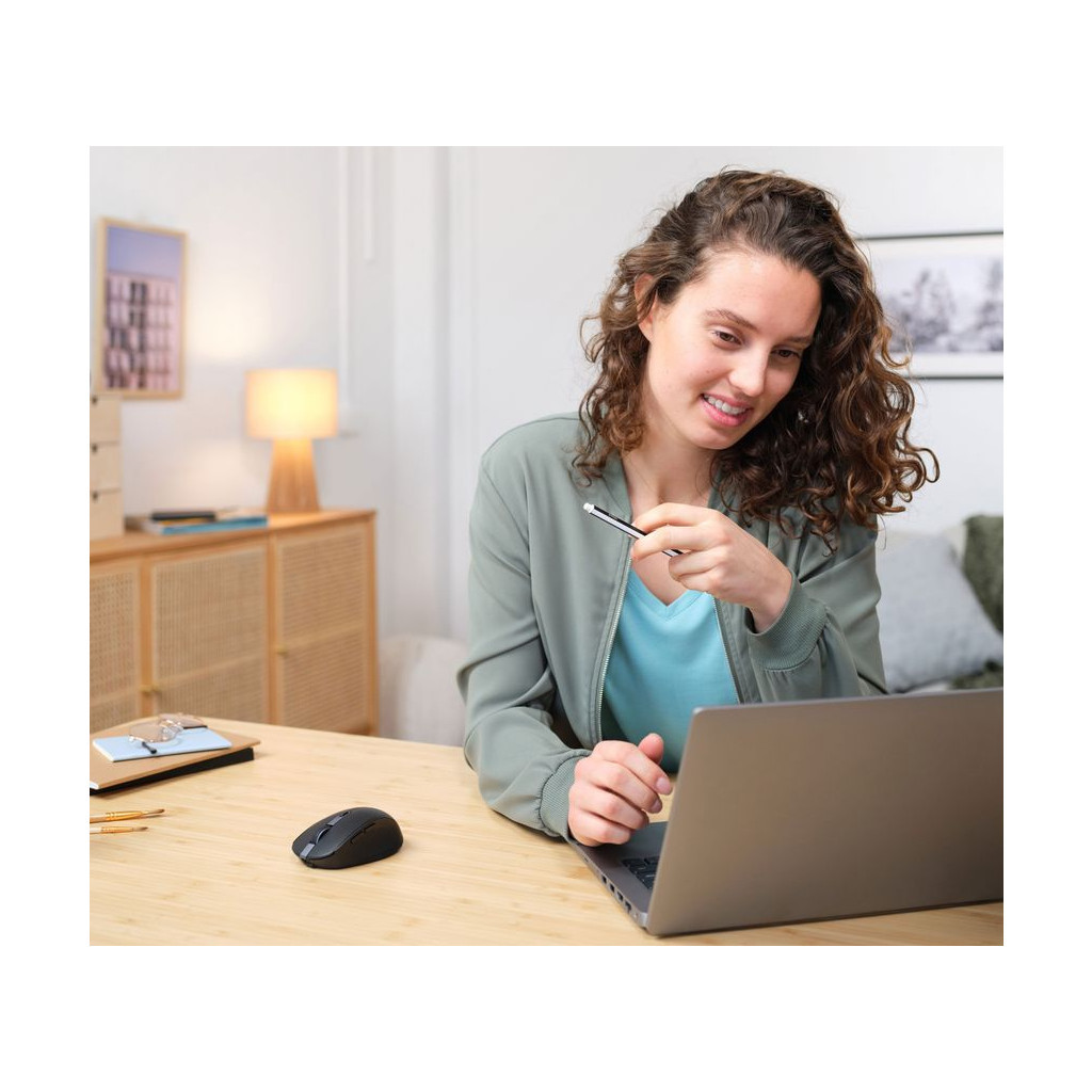 Мишка Trust Ozza compact Bluetooth/Wireless/USB-A Black (24819) - зображення 5