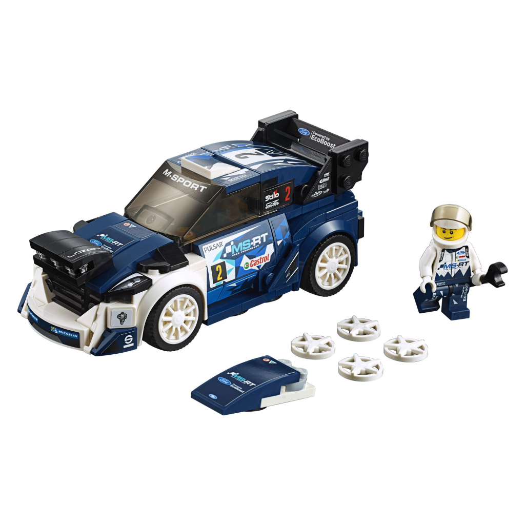 Конструктор LEGO Автомобіль Ford Fiesta M-Sport WRC (75885) - зображення 2