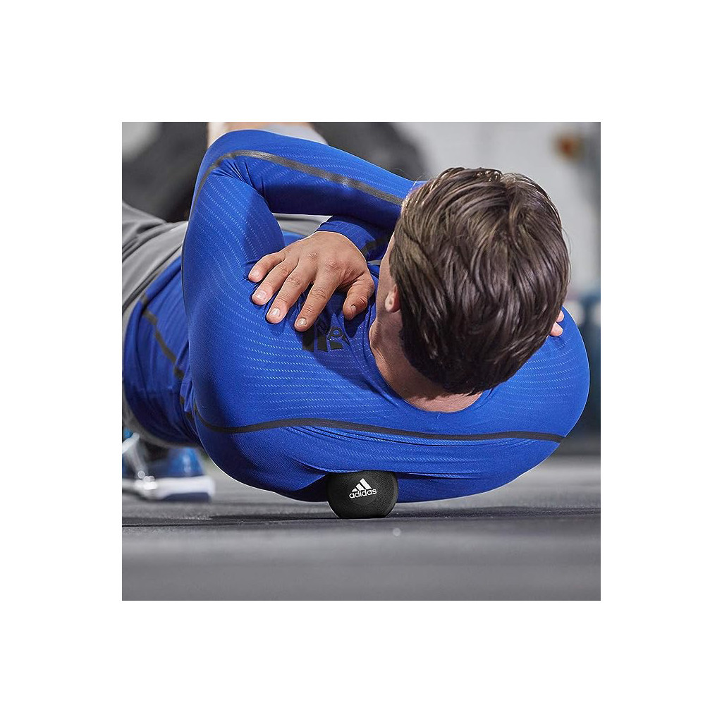 Масажний м'яч Adidas Massage Ball ADTB-11607 8,3 см Чорний (885652003599) - зображення 3