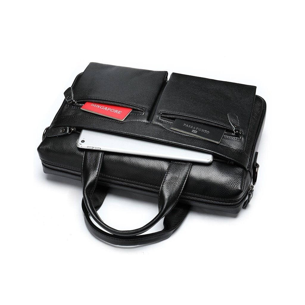 Сумка Vintage Чорна (14579) - зображення 9