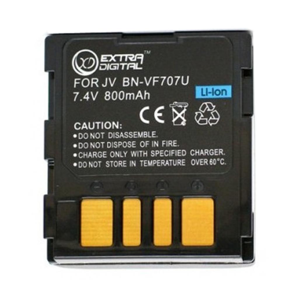 Акумулятор до фото/відео Extradigital JVC BN-VF707U (BDJ2486) - зображення 1