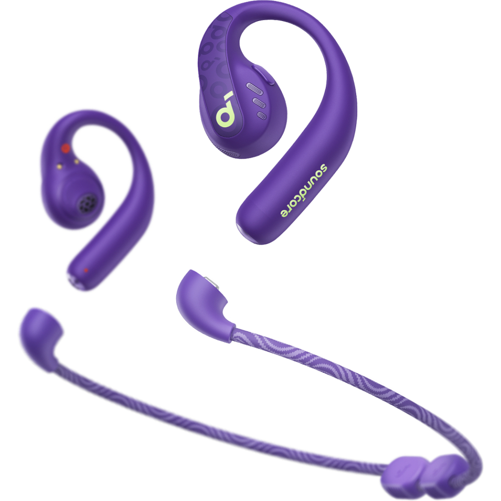 Навушники Anker SoundCore AeroFit Pro Purple (A3871GQ1) - зображення 4