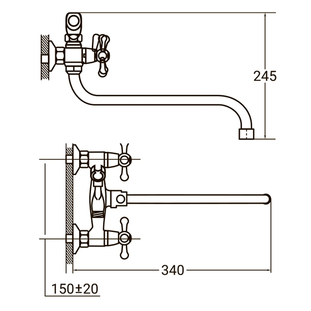 Змішувач AQUATICA PM-5C457C (9780220) - зображення 3
