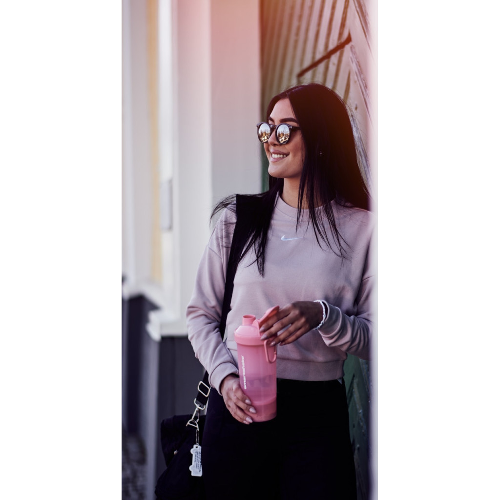 Шейкер спортивний SmartShake Original2GO One 800ml Light Pink (10581202) - зображення 6