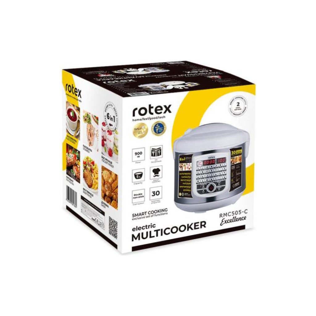 Мультиварка Rotex RMC505-C Excellence - зображення 10