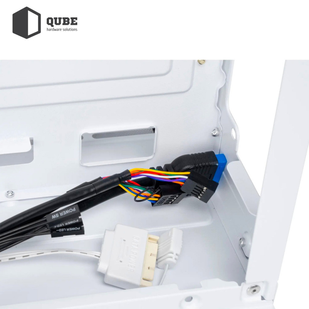Корпус Qube REEF ARGB White (REEF_GMNU3) - зображення 12