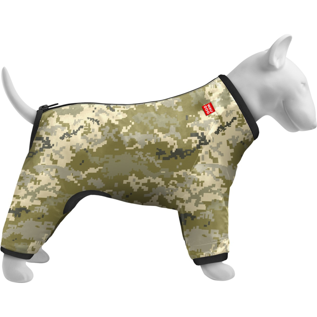 Вітровка для тварин WAUDOG Clothes "Мілітарі" XS30 (387-4026) - зображення 2