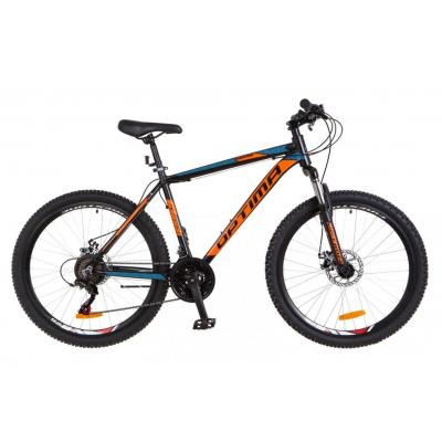 Велосипед Optimabikes 29" MOTION 2018 AM 14G DD рама-19" Al чорно-помаранчевий (OPS-OP-29-055) - зображення 1