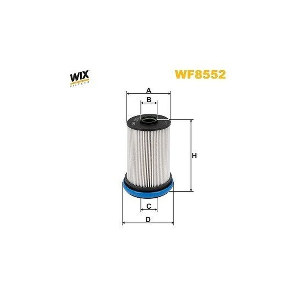 Фільтр паливний Wixfiltron WF8552 - зображення 1