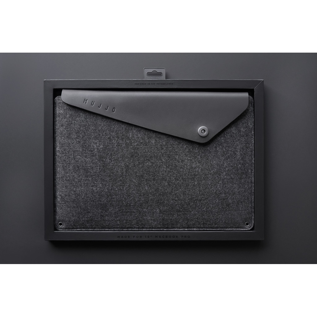 Чохол до ноутбука Mujjo 15", Black (MUJJO-SL-033-BK) - зображення 4