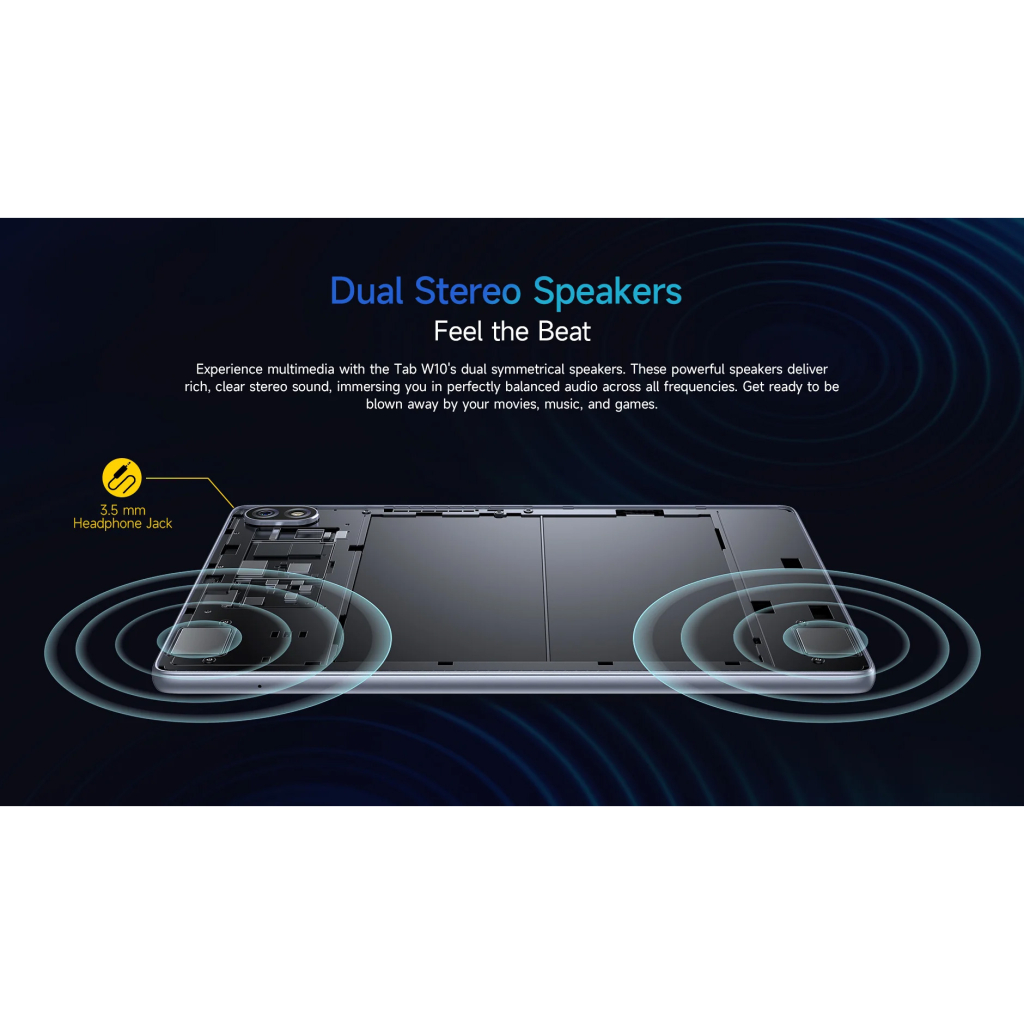 Планшет Ulefone Tab W10 10.1" 4/128GB Wi-Fi Space Grey (6975326663694) - зображення 7