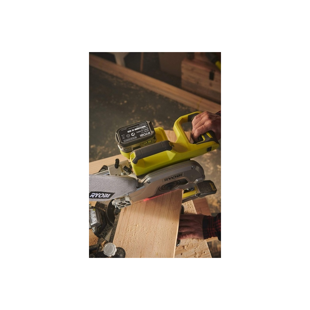 Торцювальна пила Ryobi ONE+ R18MS216-0 18V, 216мм, лазер (без АКБ та ЗП) (5133003597) - изображение 3