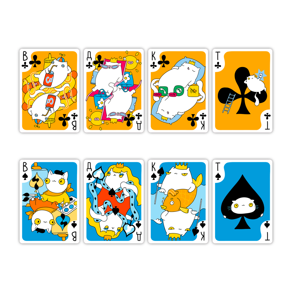 Гральні карти Orner Maliunok. Карти котячі (orner-2765) - зображення 5