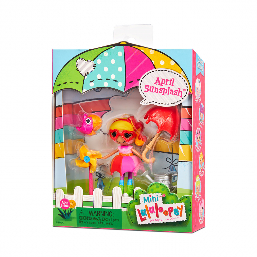 Лялька Lalaloopsy MINI – Веселкова Ейпріл (з аксесуарами) (579083) - зображення 6