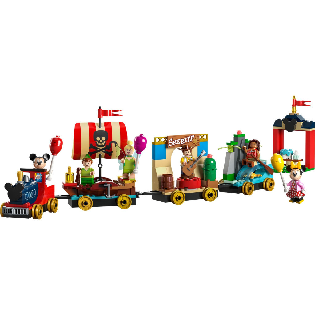 Конструктор LEGO Disney Classic Святковий діснеївський потяг 191 деталь (43212) - зображення 2