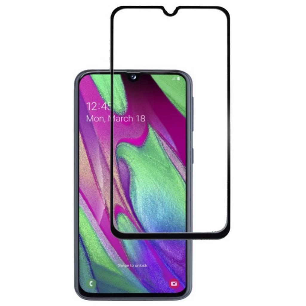 Скло захисне Drobak Full Glue для Samsung Galaxy A70 (Black) (441608) - зображення 3