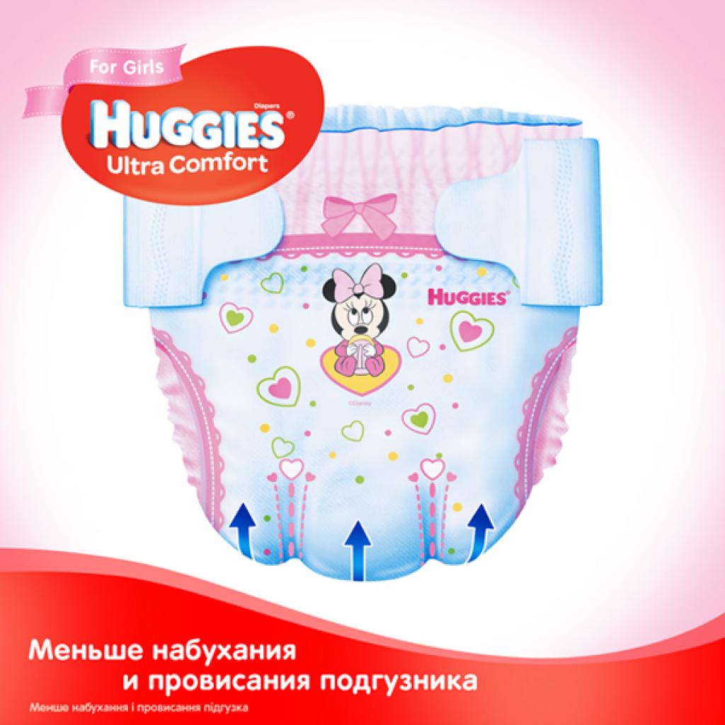 Підгузки Huggies Ultra Comfort 5 Mega для дівчаток (12-22 кг) 112 шт (56x2) (5029054218129) - зображення 4