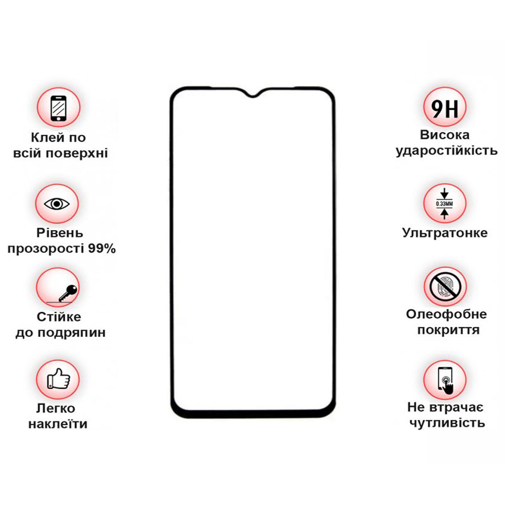 Скло захисне BeCover Blackview A95 Black (708158) - зображення 3