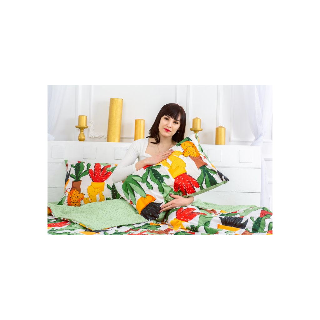 Ковдра MirSon Літній комплект №2624 EcoSilk 17-0002 Cecilio 155x215 (2200003110319) - зображення 4