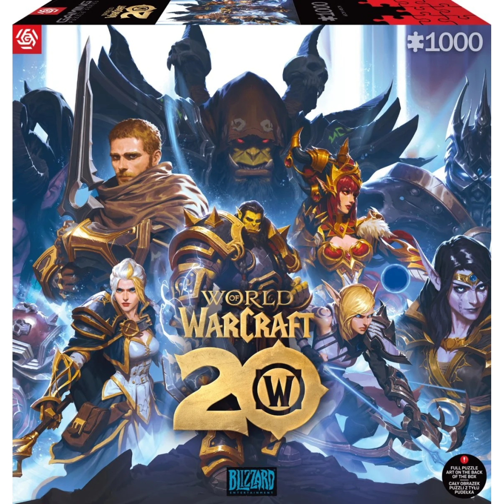 Пазл GoodLoot World of Warcraft 20th Anniversary 1000 ел. (5908305249627) - зображення 3