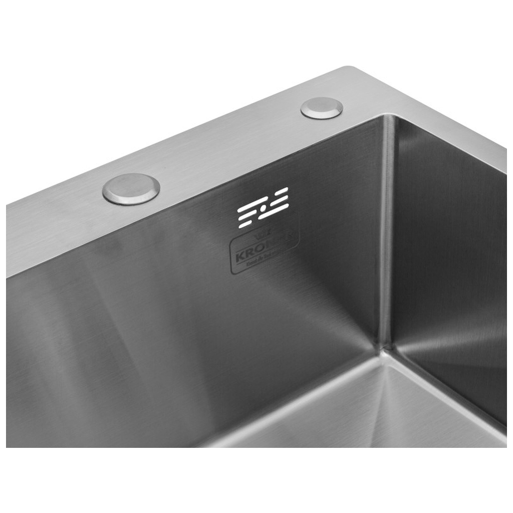 Мийка кухонна Kroner Gebürstet-4545HM (CV033855) - зображення 6
