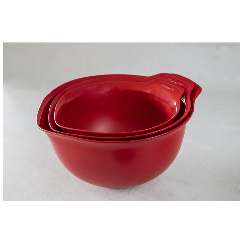 Миска KitchenAid Universal, набір 3 шт, червоний (KQG175OSERE) - зображення 8