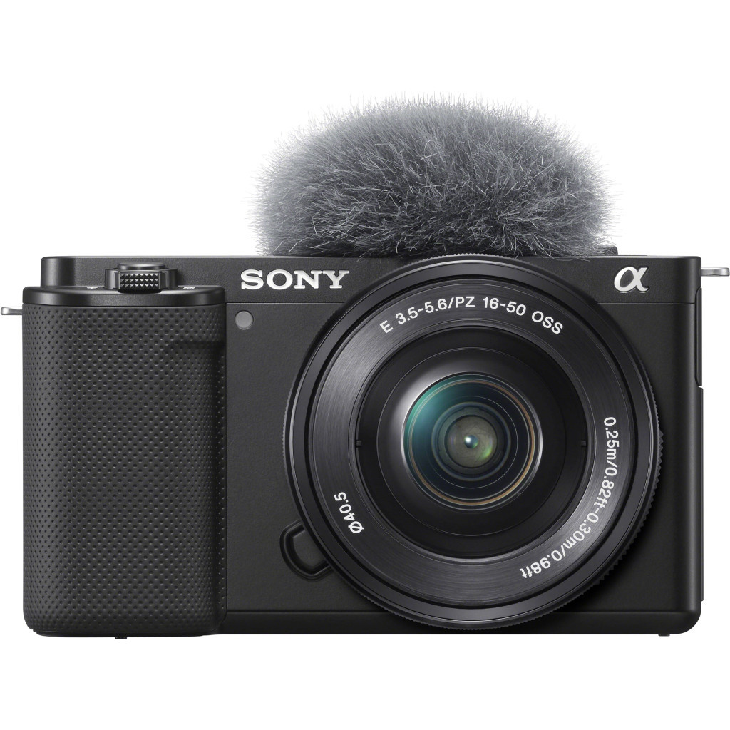 Цифровий фотоапарат Sony Alpha ZV-E10 kit 16-50mm Black (ZVE10LB.CEC) - изображение 1