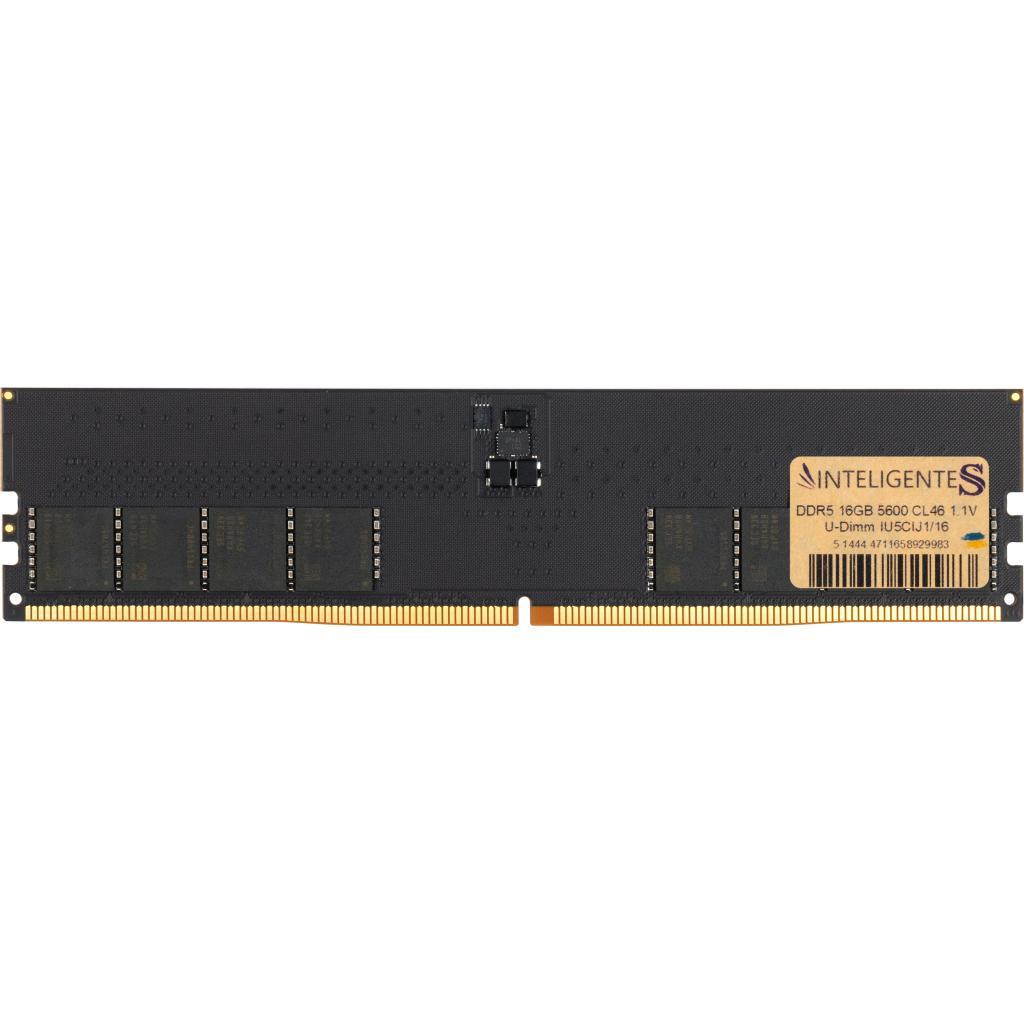 Модуль пам'яті для комп'ютера DDR5 16GB 5600 MHz INTELIGENTES (IU5CIJ1/16) - зображення 1