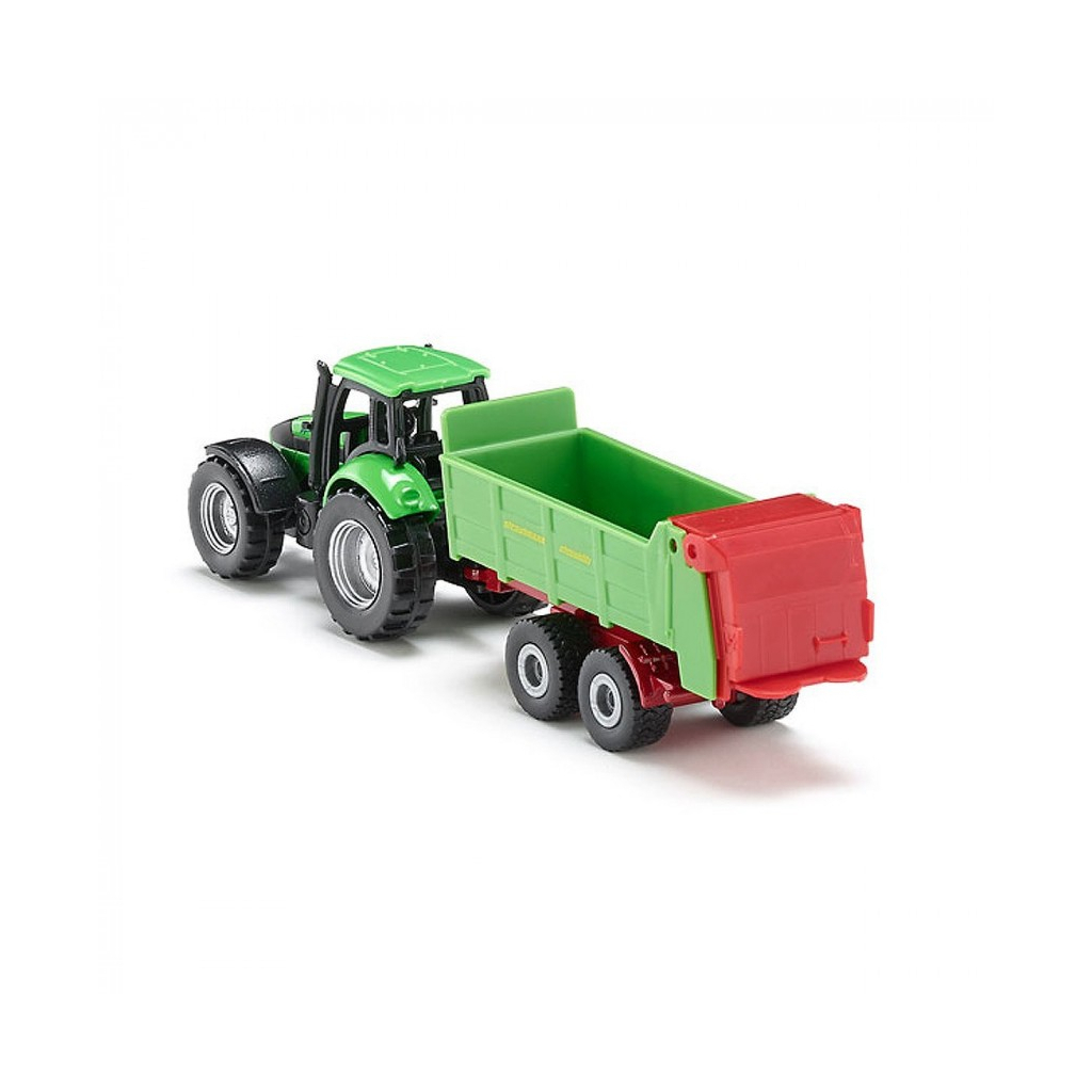 Спецтехніка Siku Трактор Deutz з причепом, 1:55 (6002389) - зображення 3