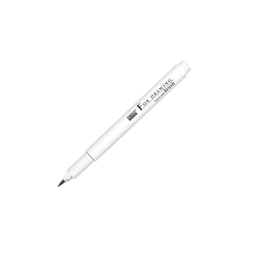 Лайнер Marvy Мульти-лайнер 4600-S пензель, чорний (752481463019) - зображення 1