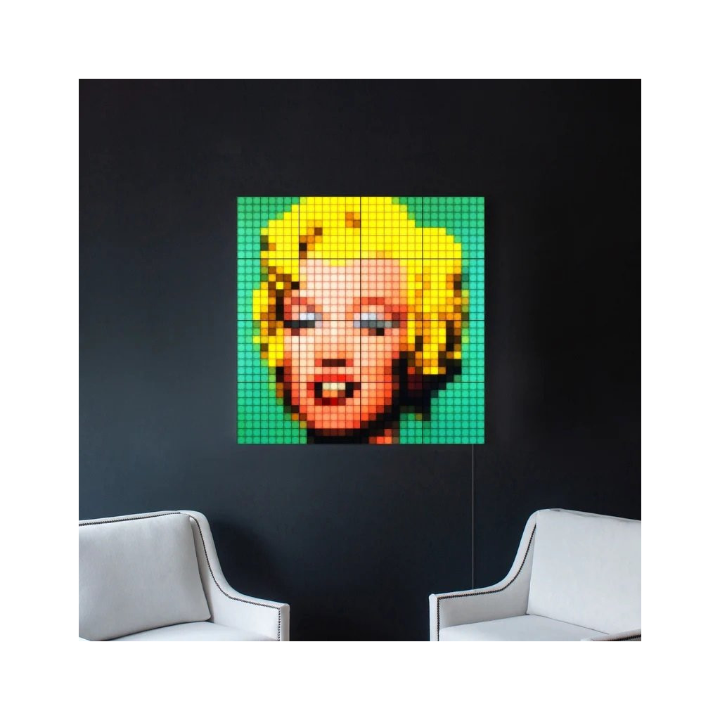 Гірлянда Twinkly Панель Smart LED Squares 3 RGB, Gen II, IP20, 16x16см, for TWQ064STW-07-BEU (TWQ064STW-03-BAD) - зображення 10