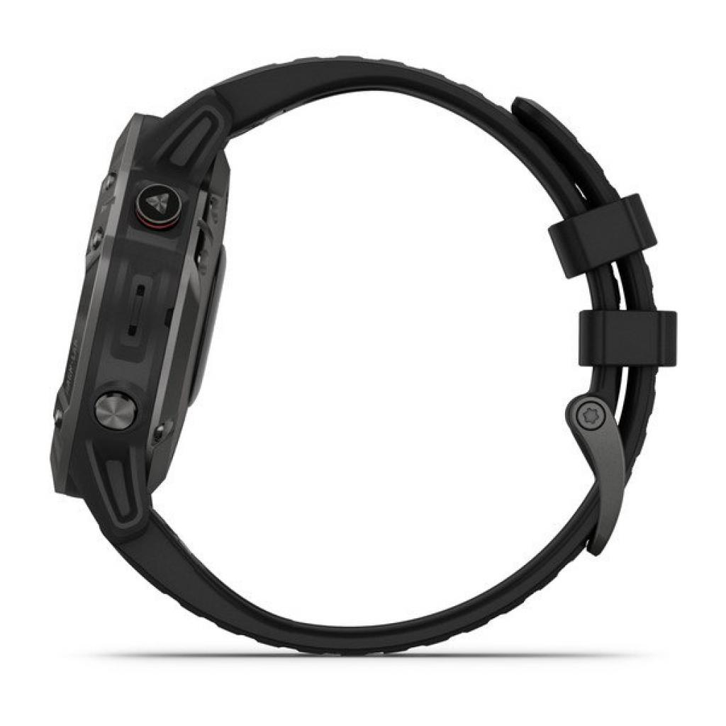 Смарт-годинник Garmin Fenix 6 Pro Sapphire Carbon Grey DLC with Black Band (010-02158-11/10) - зображення 10