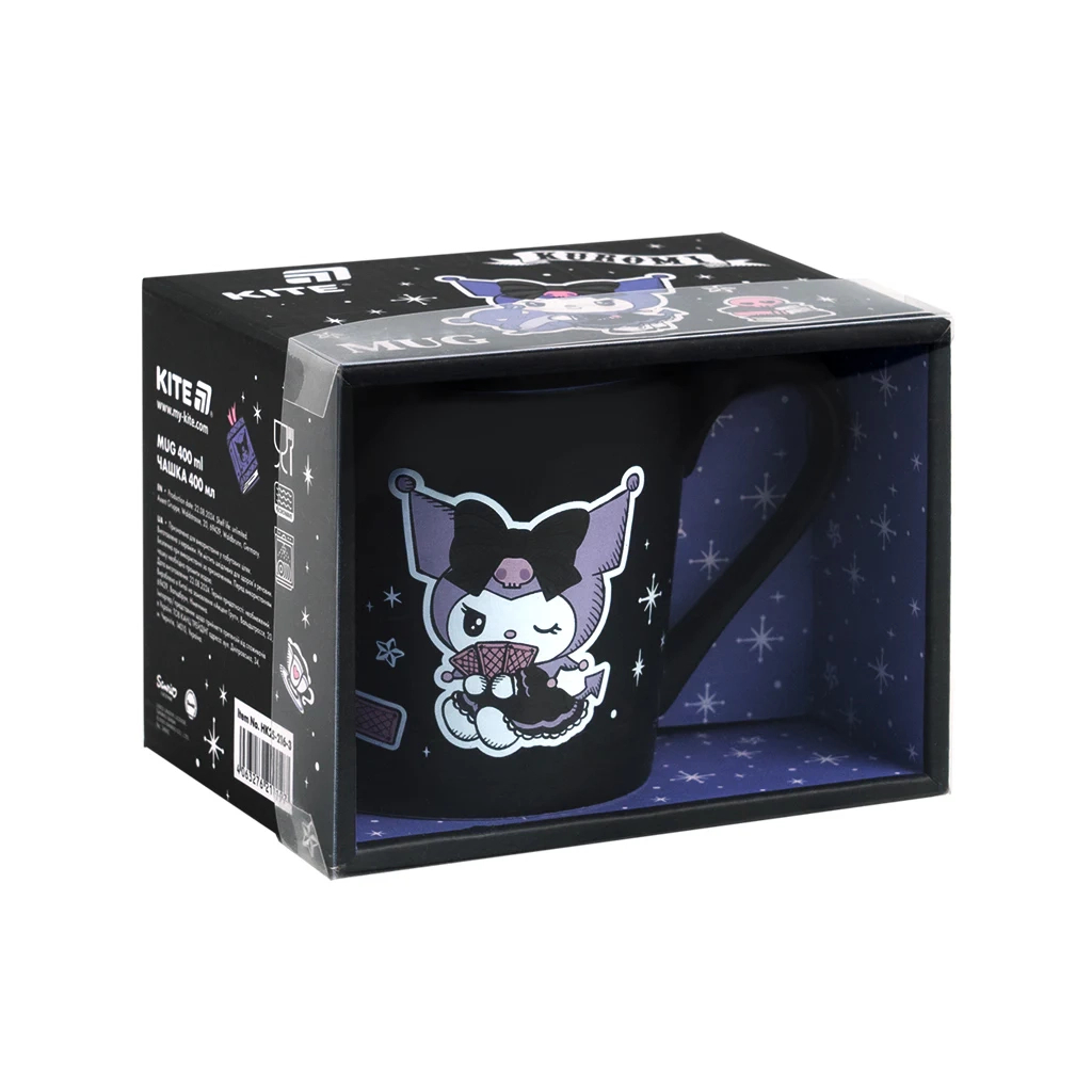 Чашка Kite Kuromi 400 мл, HK-3 (HK25-216-3) - зображення 3