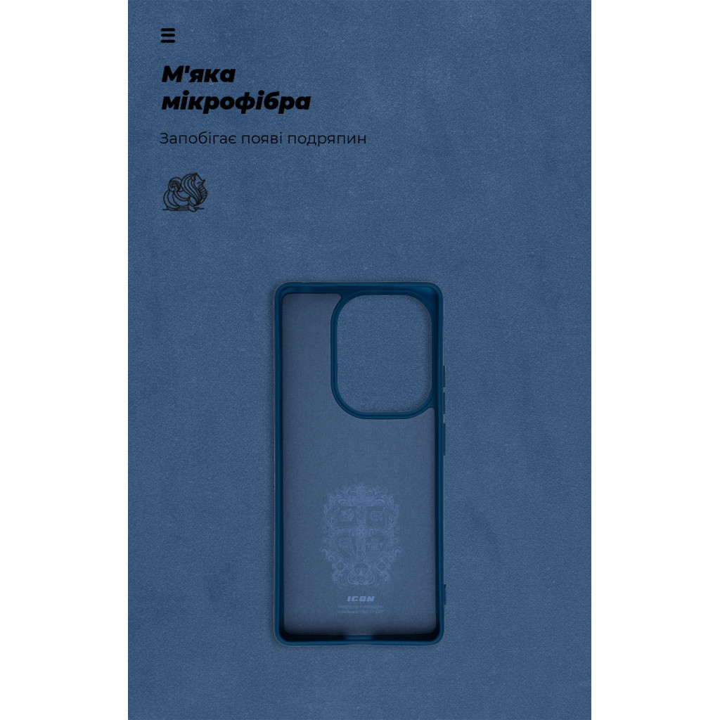 Чохол до мобільного телефона Armorstandart ICON Case Xiaomi Poco M6 Pro 4G Dark Blue (ARM74148) - зображення 4