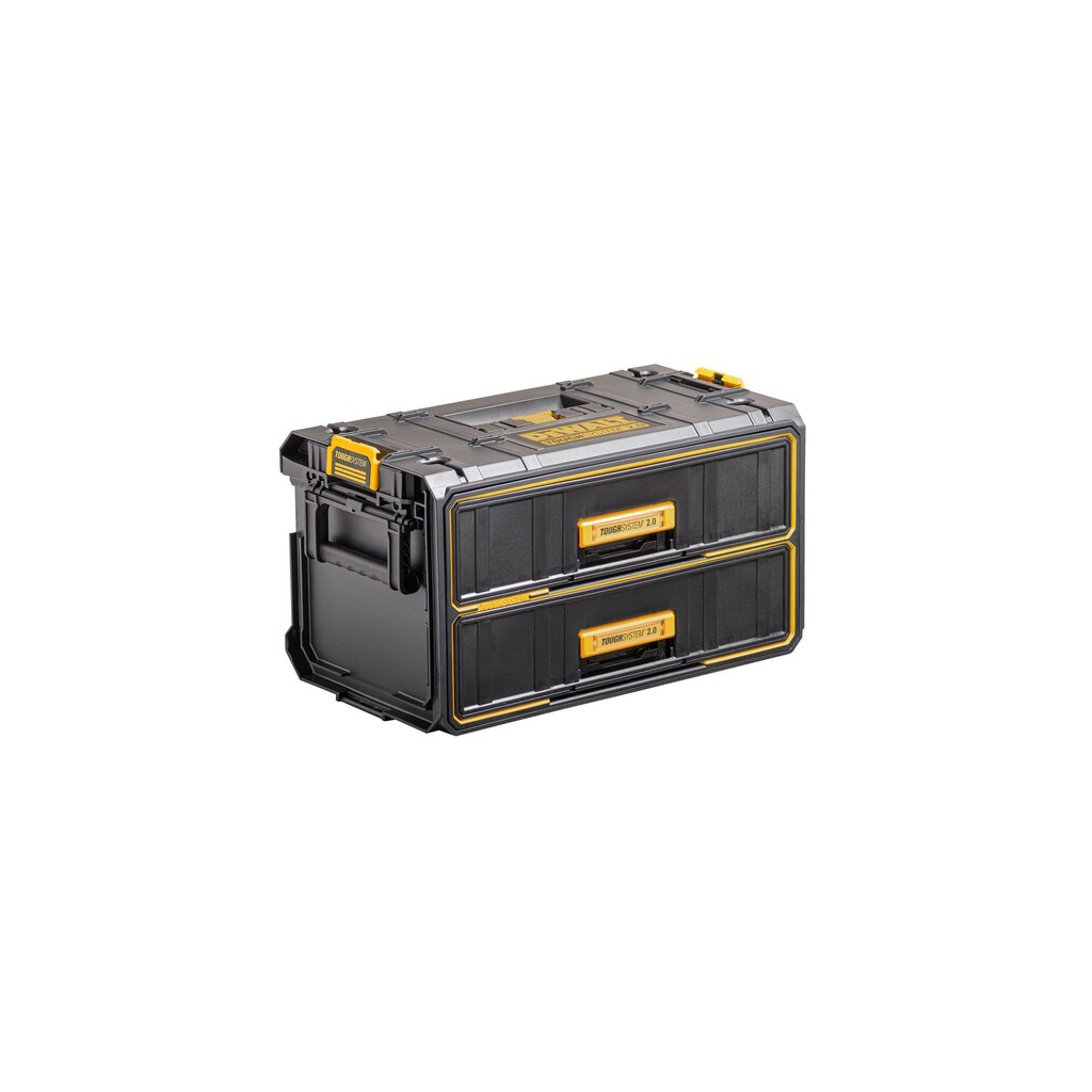 Ящик для інструментів DeWALT TOUGHSYSTEM 2.0, 555х320х320 мм, модуль на 2 ящики (DWST83529-1) - зображення 4