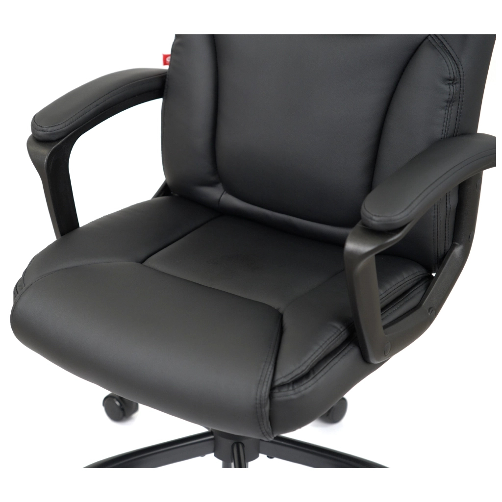 Офісне крісло Аклас Лівар TILT 10002M Чорний (PU Black) (00158598) - зображення 6