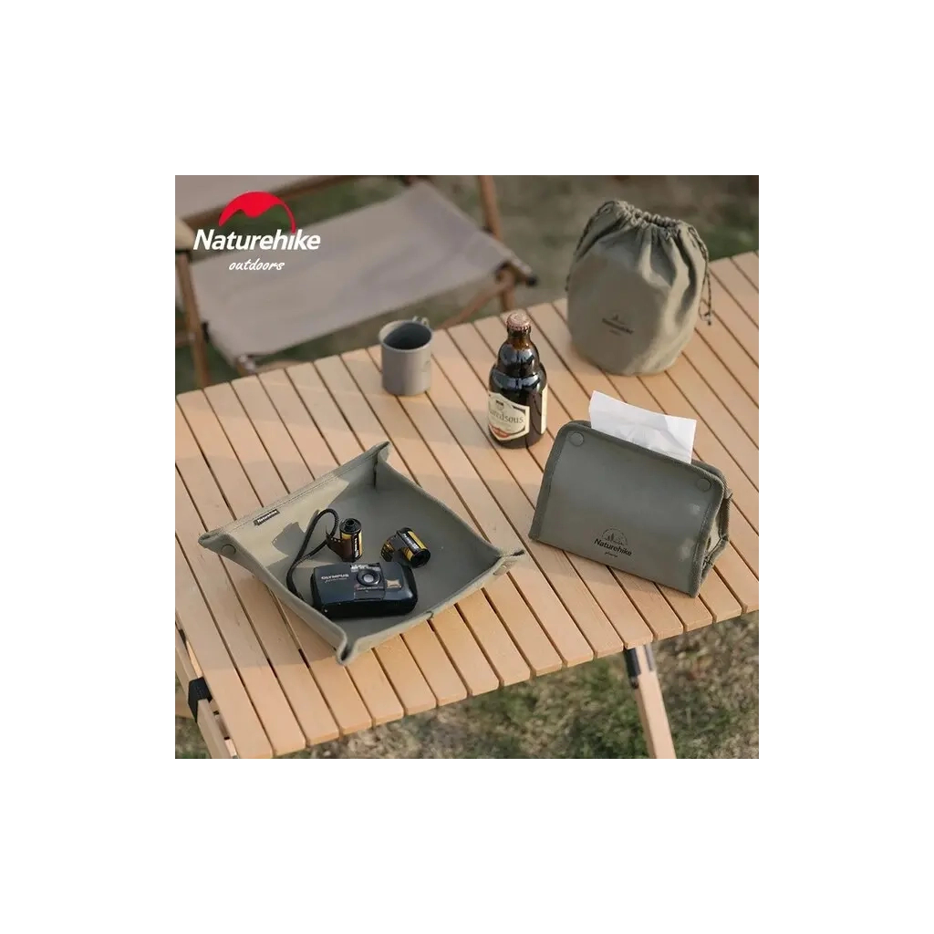 Серветниця Naturehike чохол NH21SN001 коричнева (6927595789728) - изображение 4
