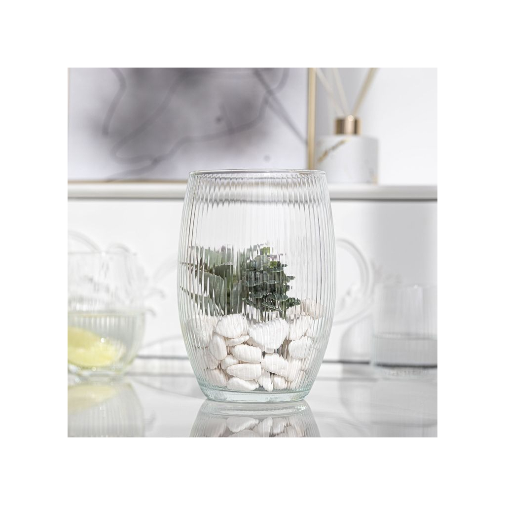 Ваза Trend Glass Lyra 20 см (35503) - зображення 4