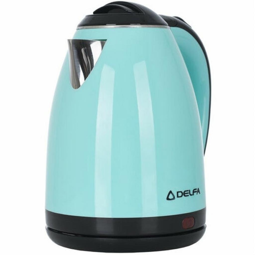 Електрочайник Delfa DK 3500 Х turquoise (DK3500Хturquoise) - зображення 2