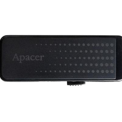 USB флеш накопичувач Apacer 32GB AH323 Black RP USB 2.0 (AP32GAH323B-1) - зображення 1