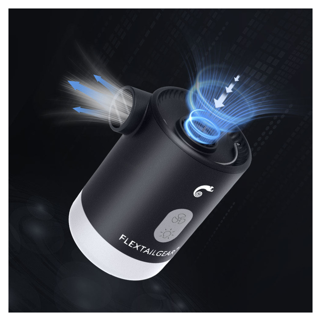 Ліхтар Flextail Max Pump 2 Pro з функцією насосу та powerbank чорний (MP2P4000-BK-i) - зображення 6