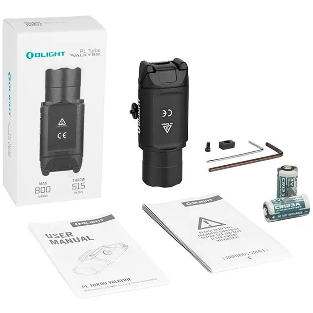 Ліхтар Olight PL Turbo Valkyrie Black (PL Turbo Valkyrie) - зображення 9