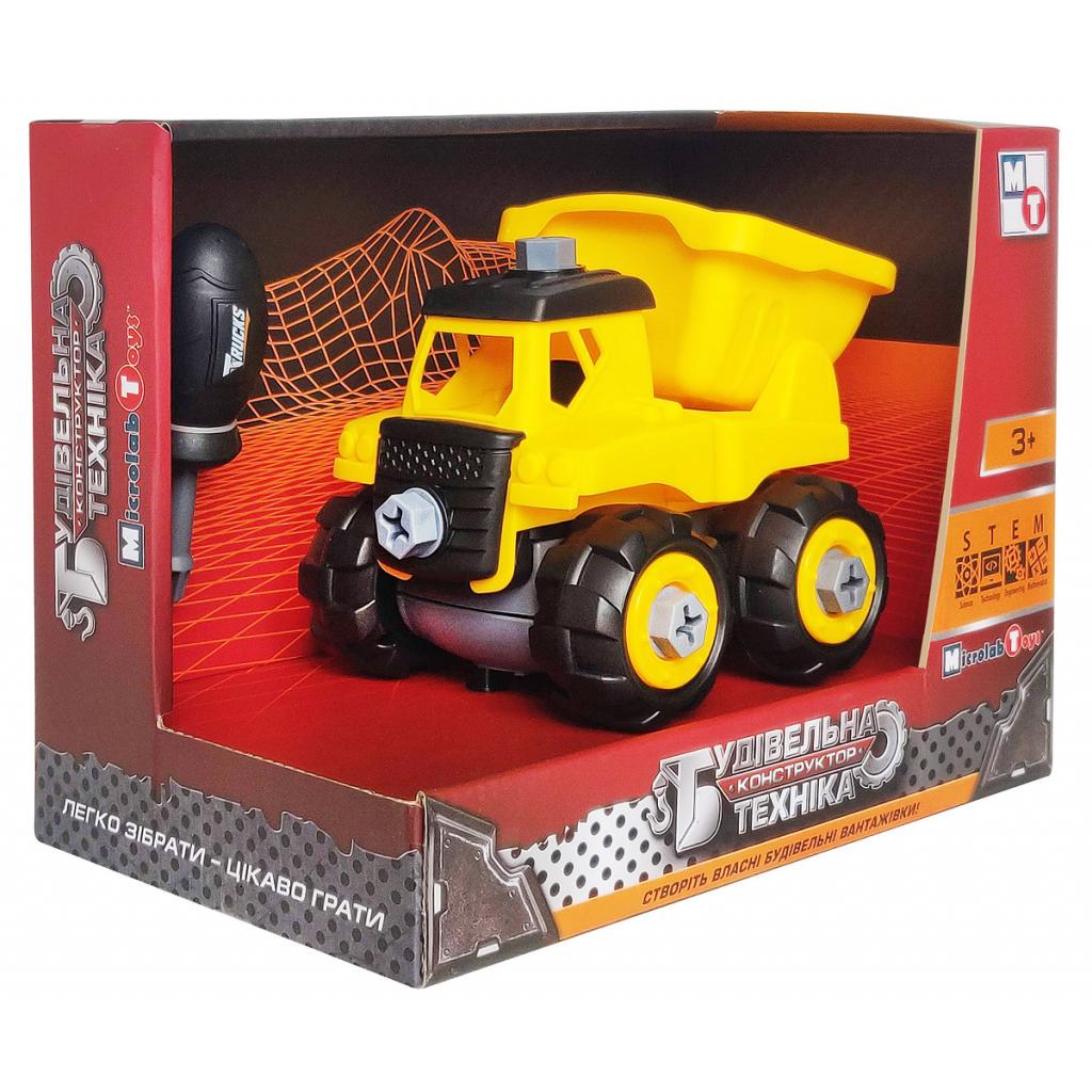 Конструктор Microlab Toys Будівельна техніка - вантажівка (MT8906А) - зображення 3