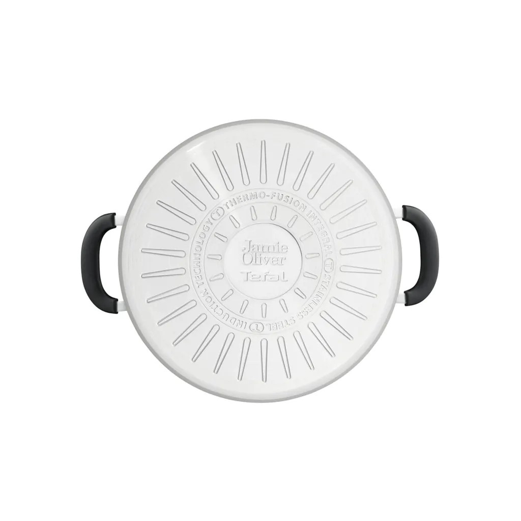 Каструля Tefal Jamie Oliver Home Cook, 8.4л, з кришкою, нержавіюча сталь, силікон (E3186375) - зображення 4