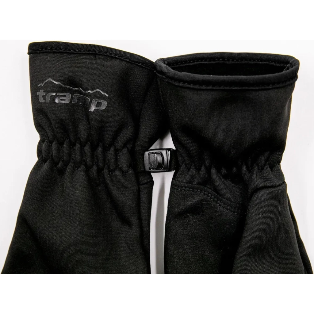 Рукавиці Tramp софтшел чорні XXL (UTRGB-004-XXL) - зображення 4