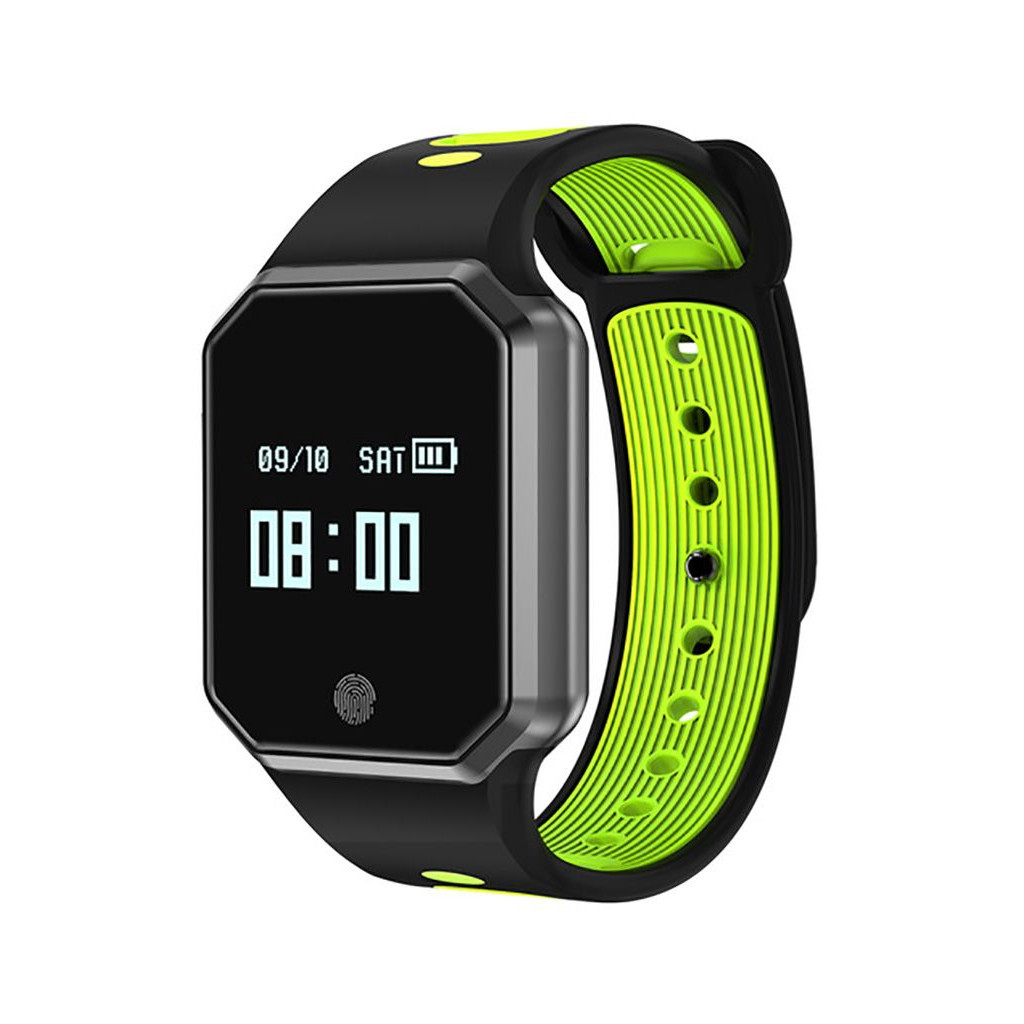 Смарт-годинник UWatch QW11 Green (F_59963) - зображення 1