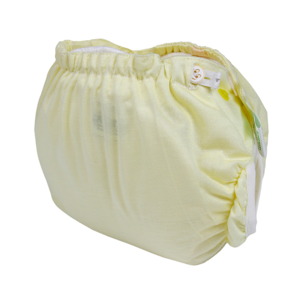 Підгузки Еко Пупс Active Premium багаторазовий 3-6 кг Abso Maxi Жовтий (ТП3ВК4-1ж) - зображення 2