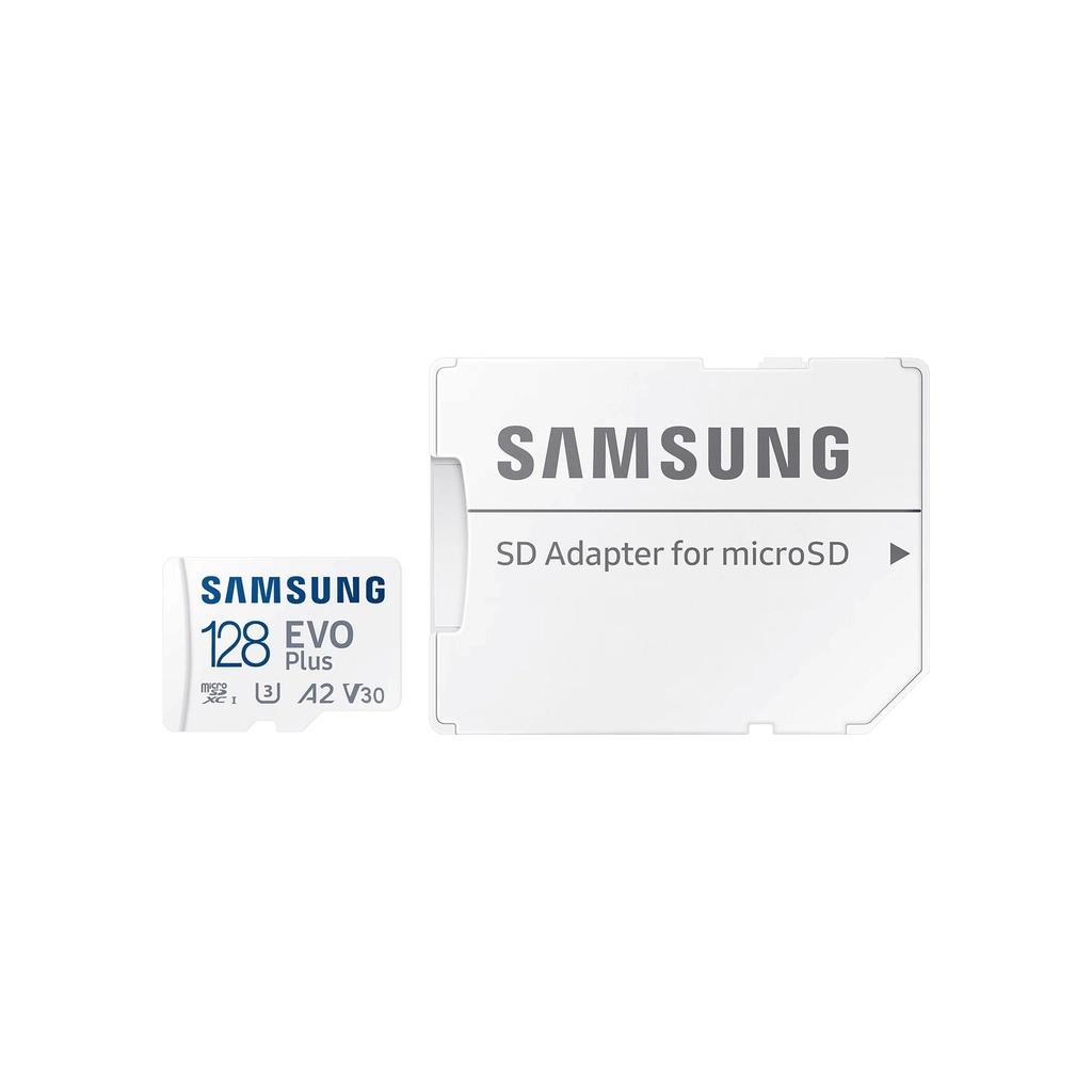 Карта пам'яті Samsung 128 GB microSDXC Class 10 UHS-I U3 V30 A2 EVO Plus+SD Adapte (MC128SA/EU) - зображення 6