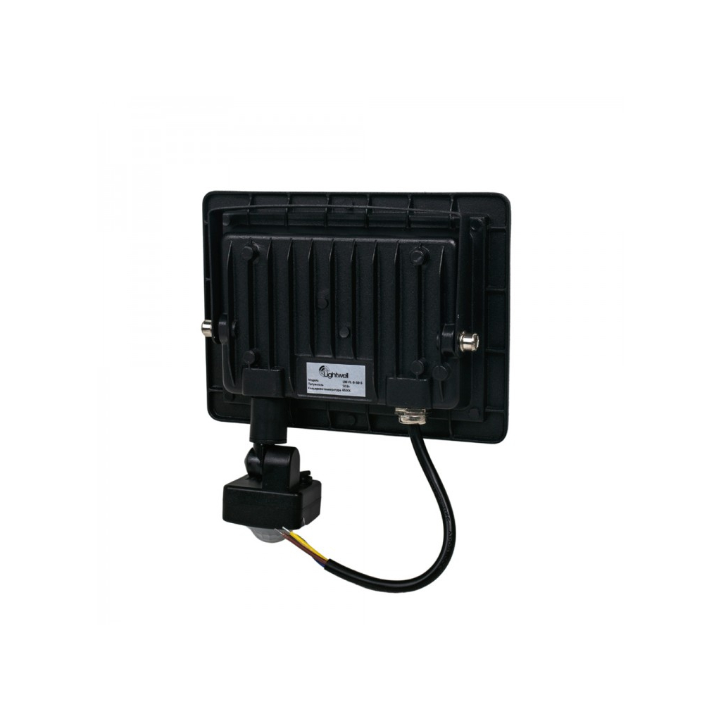 Прожектор Lightwell LW-FL-B-20-S 20 W з датчиком рух - зображення 2